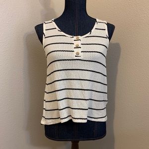 Paper crane tank top blouse